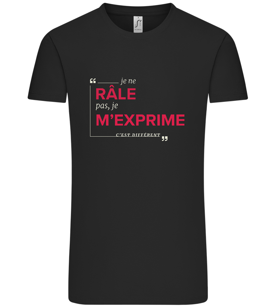 Express Yourself Design - Comfort Unisex T-Shirt_DEEP BLACK_front