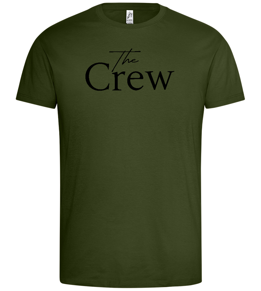 It's The Crew - Premium men's t-shirt_ARMY_front