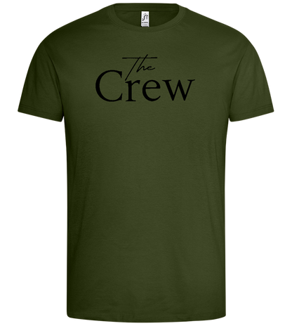 It's The Crew - Premium men's t-shirt_ARMY_front