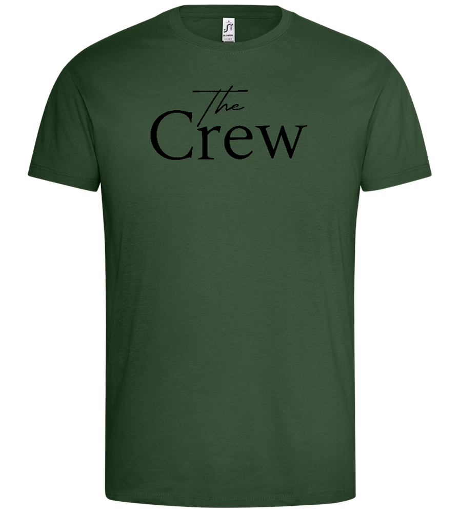 It's The Crew - Premium men's t-shirt_GREEN BOTTLE_front