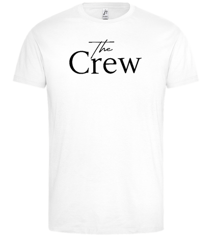 It's The Crew - Premium men's t-shirt_WHITE_front