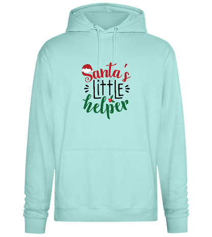 Santa's Helper Design - Premium Essential Unisex Hoodie_ARCTIC BLUE_front