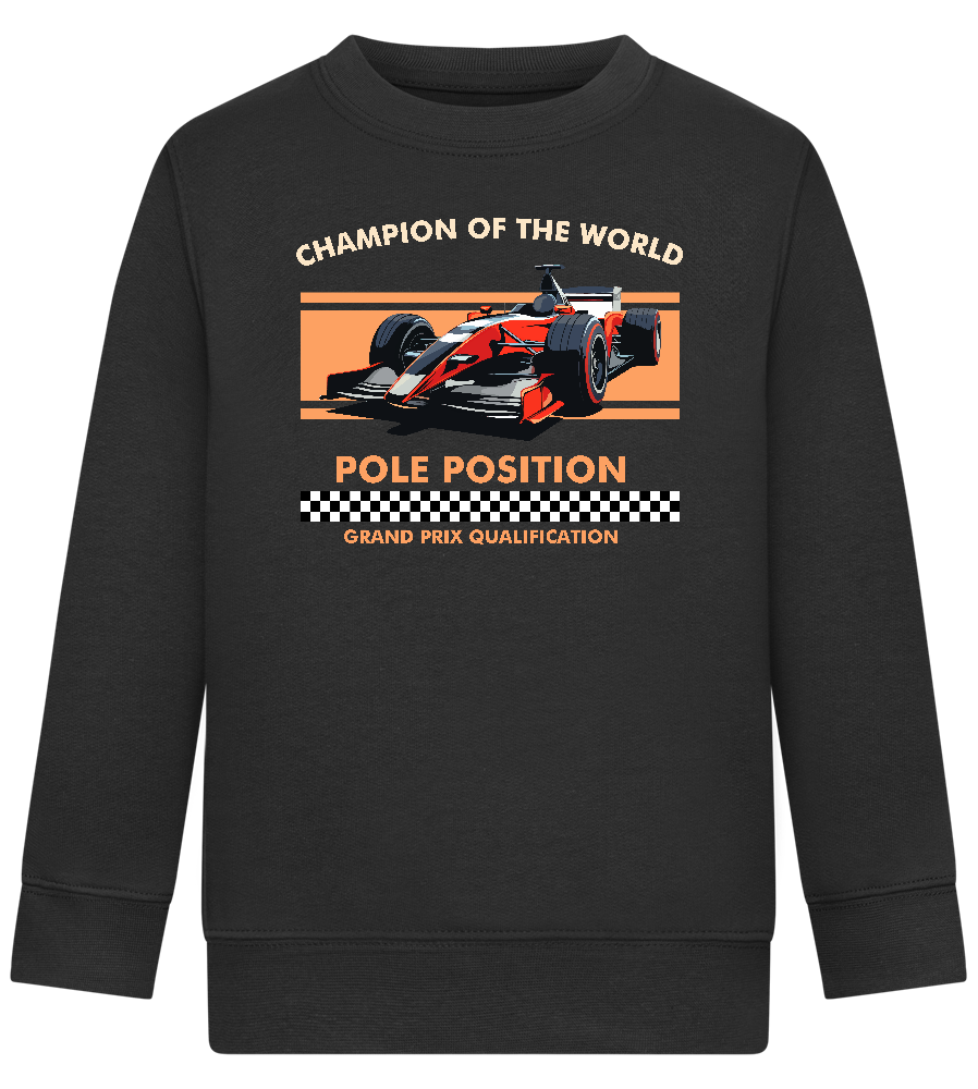 Champion of the World Design - Comfort Kids Sweater_BLACK_front