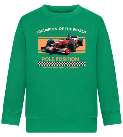 Champion of the World Design - Comfort Kids Sweater_MEADOW GREEN_front