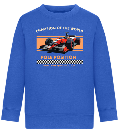 Champion of the World Design - Comfort Kids Sweater_ROYAL_front