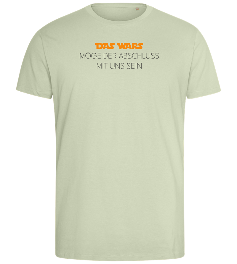 Das Wars Möge Der Abschluss Mit Uns Sein Design - Comfort men's fitted t-shirt_SILESTONE_front