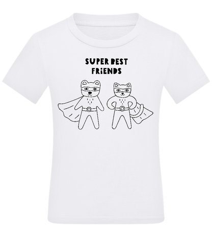 Super BFF Design - Comfort boys fitted t-shirt_WHITE_front