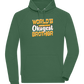 World's Okayest Brother Design - Comfort unisex hoodie_GREEN BOTTLE_front