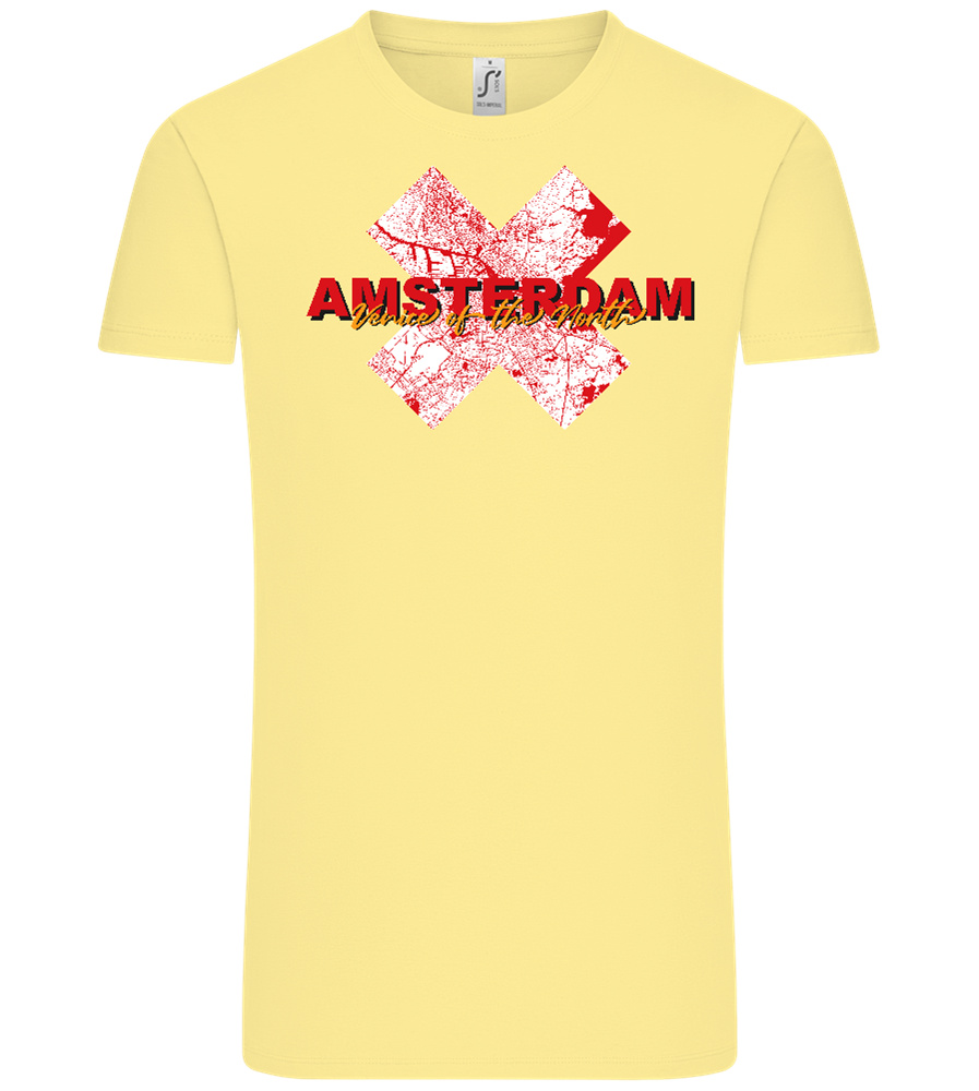 Venice of the North Design - Comfort Unisex T-Shirt_AMARELO CLARO_front