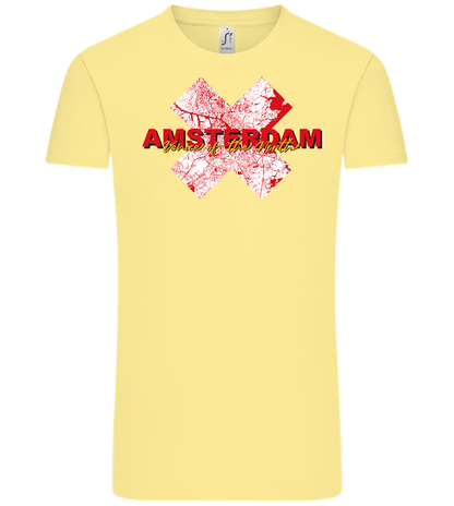 Venice of the North Design - Comfort Unisex T-Shirt_AMARELO CLARO_front