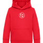 Keep Growing Design - Comfort Kids Hoodie_BRIGHT RED_front