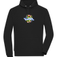 Mother's Day Flowers Design - Comfort unisex hoodie_BLACK_front