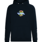 Mother's Day Flowers Design - Comfort unisex hoodie_BLACK_front