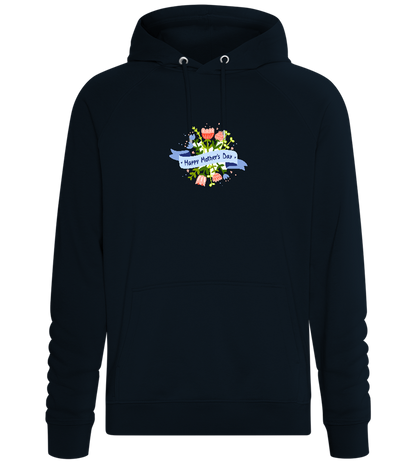 Mother's Day Flowers Design - Comfort unisex hoodie_BLACK_front