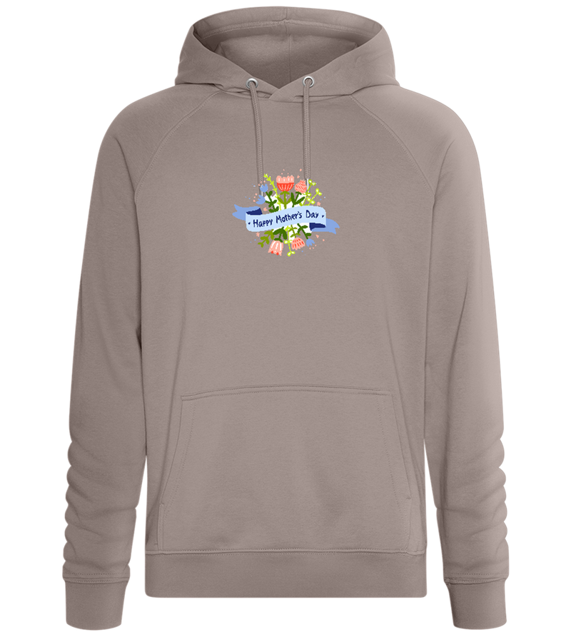 Mother's Day Flowers Design - Comfort unisex hoodie_CHARCOAL CHIN_front