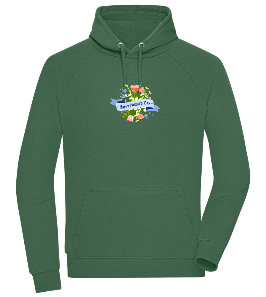 Mother's Day Flowers Design - Comfort unisex hoodie_GREEN BOTTLE_front