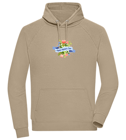 Mother's Day Flowers Design - Comfort unisex hoodie_KHAKI_front