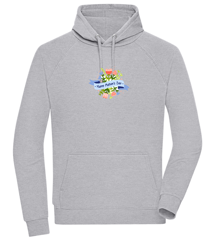 Mother's Day Flowers Design - Comfort unisex hoodie_ORION GREY II_front