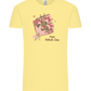 Happy Mother's Day Flower Bouquet Design - Comfort Unisex T-Shirt_AMARELO CLARO_front