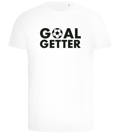 Goal Getter Design - Comfort men's t-shirt_WHITE_front