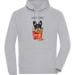 French Fries Design - Comfort unisex hoodie_ORION GREY II_front