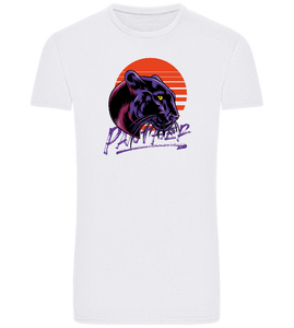 Retro Panther Design - Basic Unisex T-Shirt
