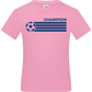 Soccer Champion Design - Basic kids t-shirt_PINK ORCHID_front