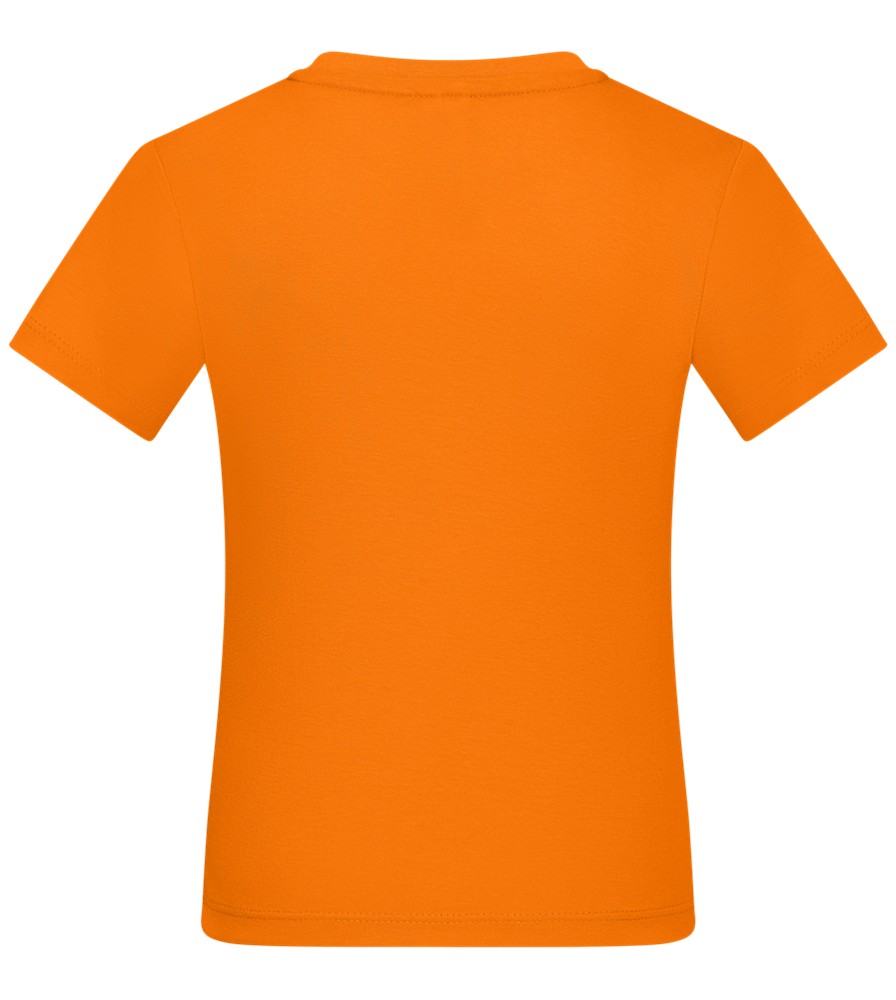 Soccer Champion Design - Basic kids t-shirt_ORANGE_back