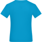 Soccer Champion Design - Basic kids t-shirt_TURQUOISE_back
