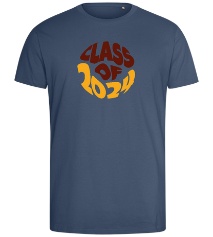 Class of 2024 Design - Comfort men's fitted t-shirt_DENIM_front