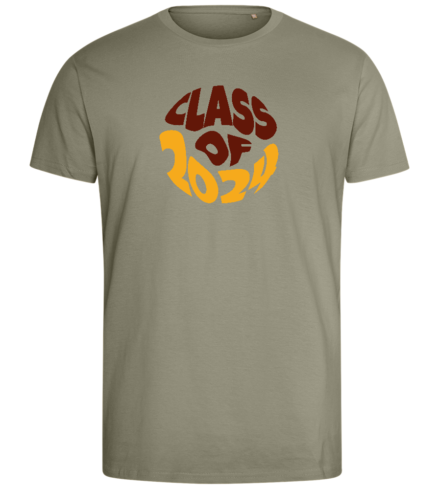 Class of 2024 Design - Comfort men's fitted t-shirt_KHAKI_front