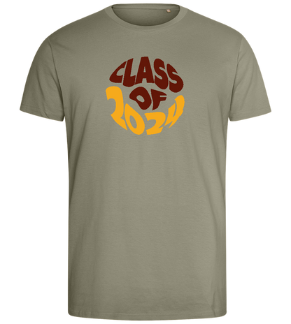 Class of 2024 Design - Comfort men's fitted t-shirt_KHAKI_front