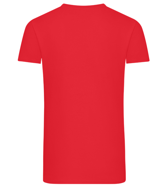 Class of 2024 Design - Comfort men's fitted t-shirt_BRIGHT RED_back