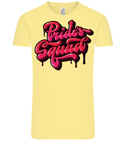 The Bride's Squad Design - Comfort Unisex T-Shirt_AMARELO CLARO_front