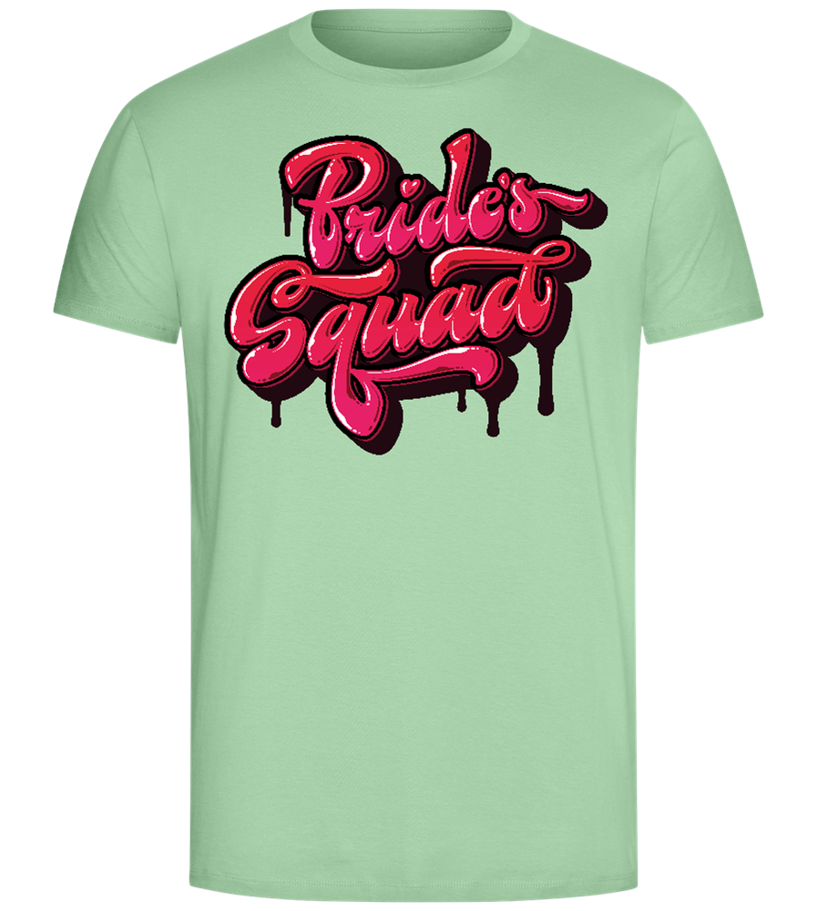 The Bride's Squad Design - Comfort Unisex T-Shirt_ICE GREEN_front