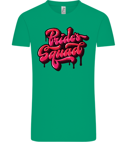 The Bride's Squad Design - Comfort Unisex T-Shirt_SPRING GREEN_front