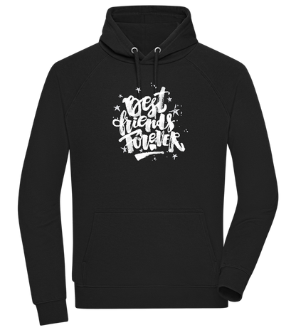 Graffiti BFF Design - Comfort unisex hoodie_BLACK_front