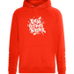 Graffiti BFF Design - Comfort unisex hoodie_BURNT ORANGE_front