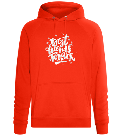 Graffiti BFF Design - Comfort unisex hoodie_BURNT ORANGE_front