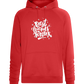 Graffiti BFF Design - Comfort unisex hoodie_RED_front