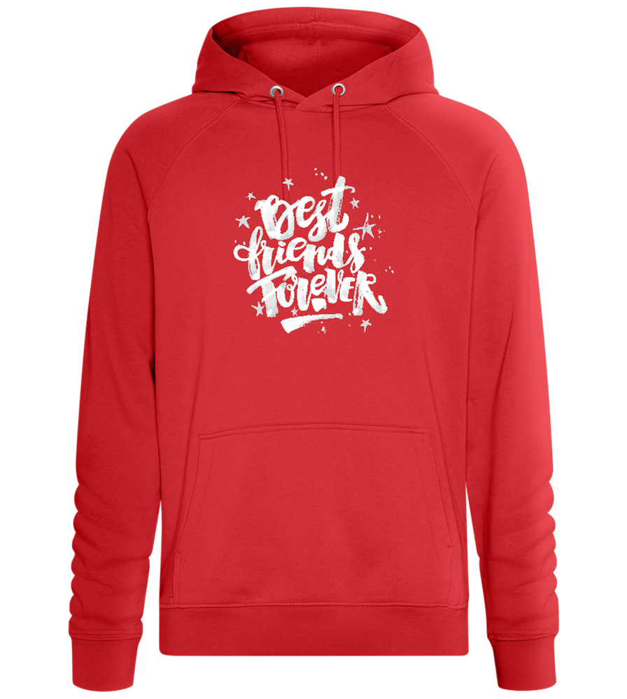 Graffiti BFF Design - Comfort unisex hoodie_RED_front