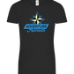 Adventure Awaits Design - Comfort women's t-shirt_DEEP BLACK_front