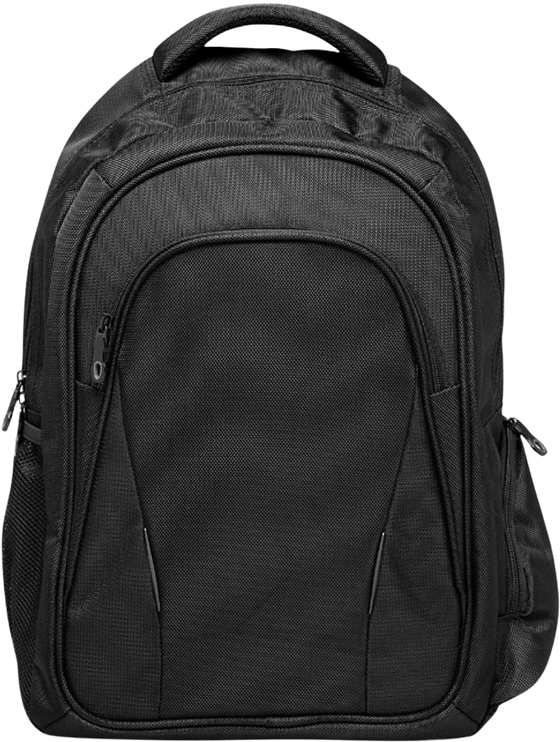 Laptop Backpack_BLACK_front