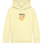 My Favorite Color is Autumn Design - Comfort Kids Hoodie_AMARELO CLARO_front