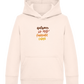 My Favorite Color is Autumn Design - Comfort Kids Hoodie_LIGHT PEACH ROSE_front