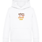 My Favorite Color is Autumn Design - Comfort Kids Hoodie_WHITE_front