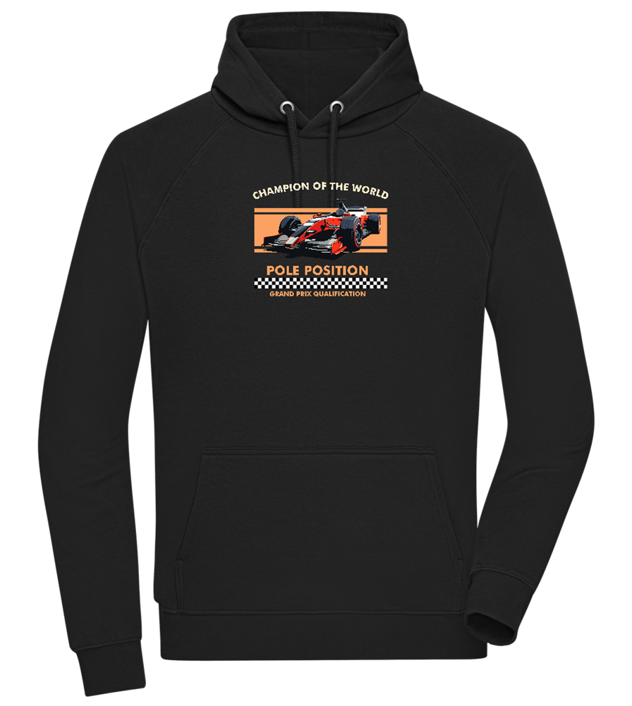 Champion of the World Design - Comfort unisex hoodie_BLACK_front