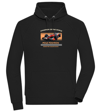 Champion of the World Design - Comfort unisex hoodie_BLACK_front