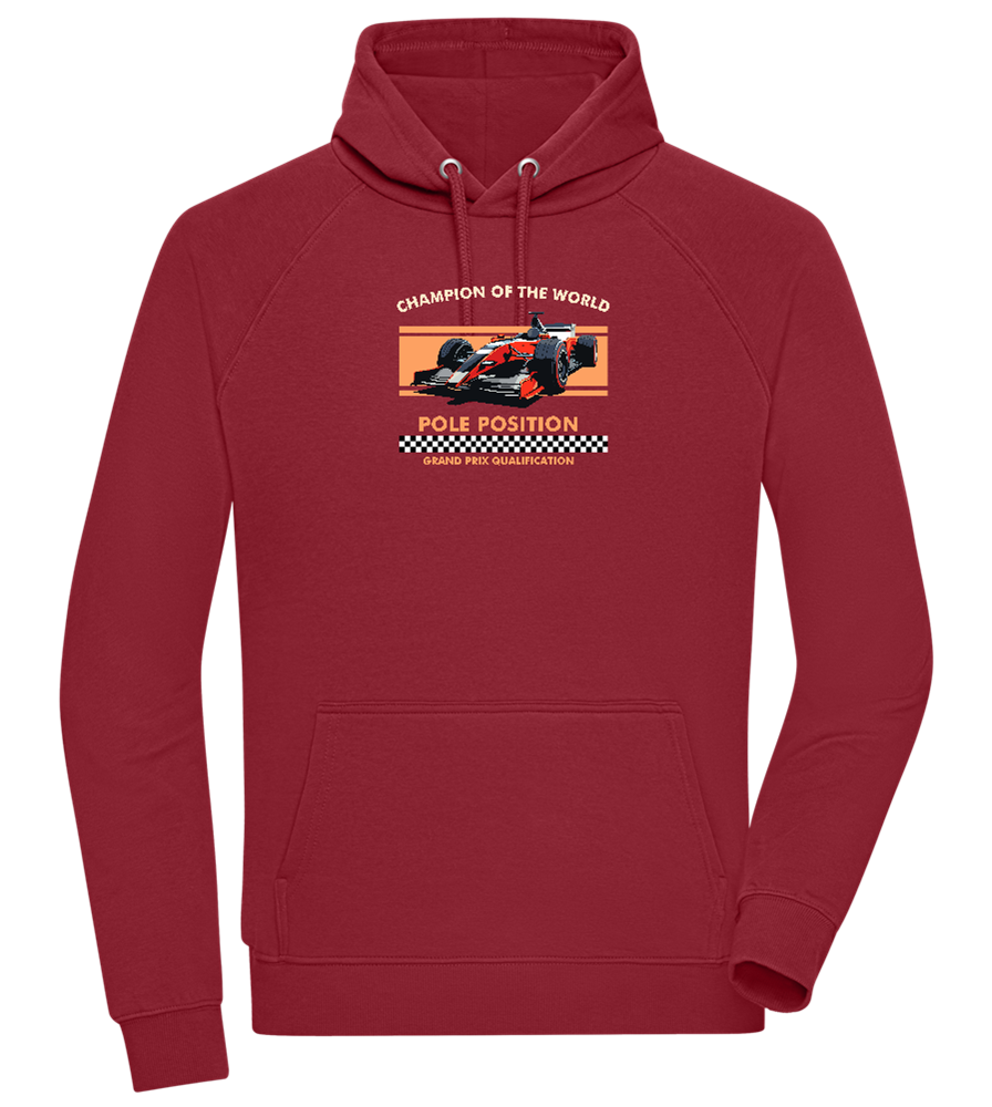 Champion of the World Design - Comfort unisex hoodie_BORDEAUX_front