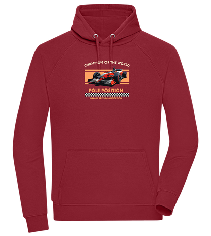 Champion of the World Design - Comfort unisex hoodie_BORDEAUX_front